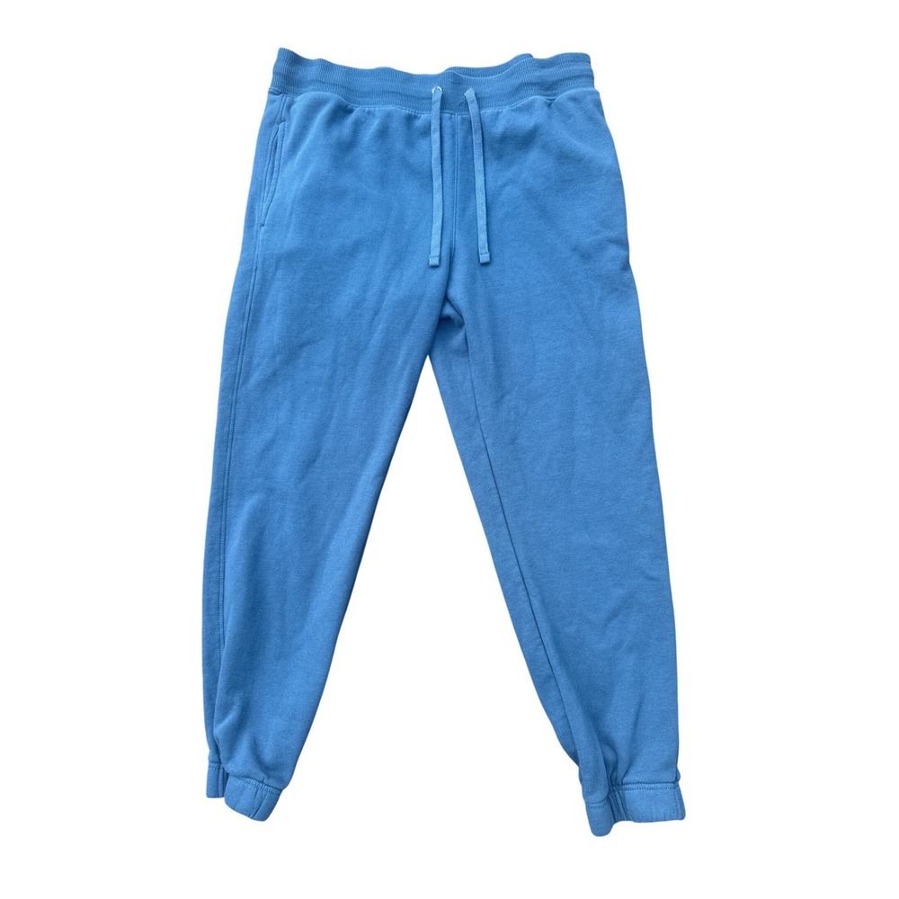 Goodfellow & Co Jogger Sweatpants Mens L Blue Fleece Drawstring Casual
